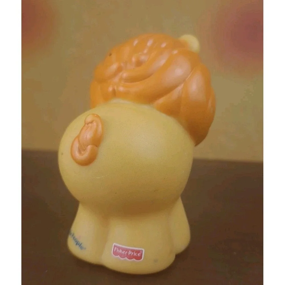 Fisher Price Little People Ark Zoo Animal‎ Orange Mane Lion 2001